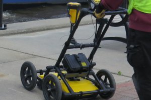 Ground penetrating radar (low frequency)