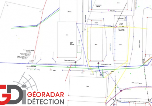 Underground utilities network mapping